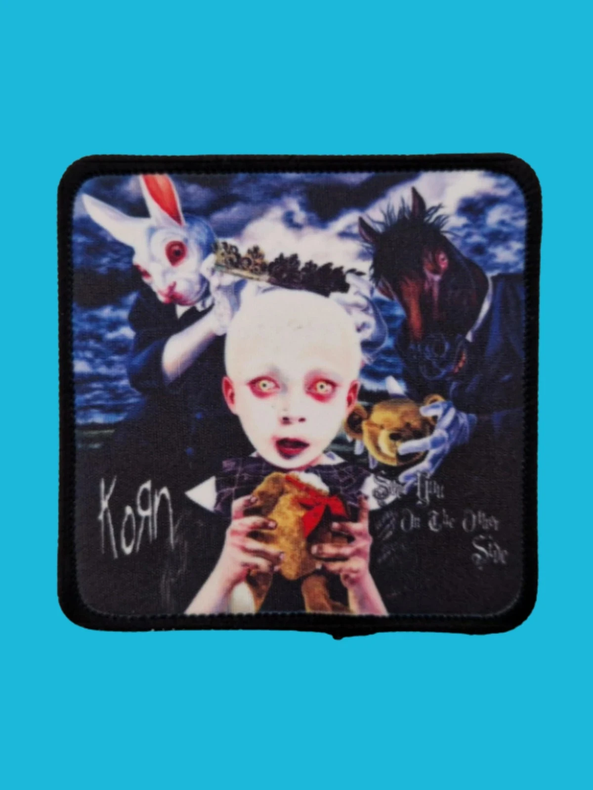 Patch Korn - See You on the Other Side - Imprimé - Carré de 7,5 x 7,5 centimètres